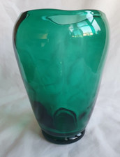 Stunning Scandinavian art glass vase, lovely tones, circa mid century modern