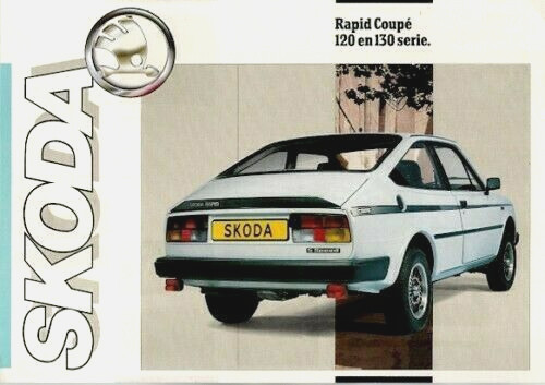 Skoda rapid coupe - rapid, 1985-86