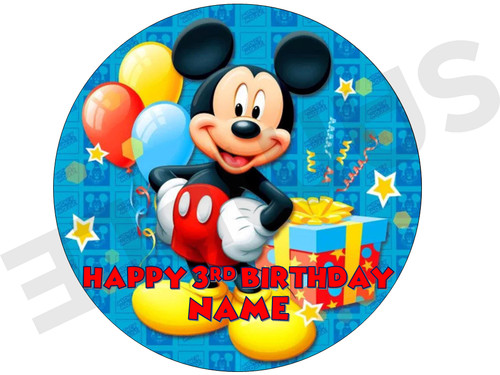 Mickey mouse personalised - mickey,