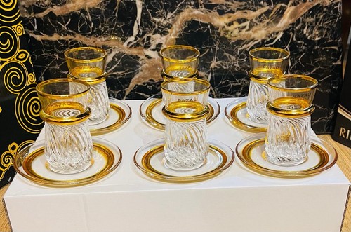 Stunning turkish tea set - stunning,