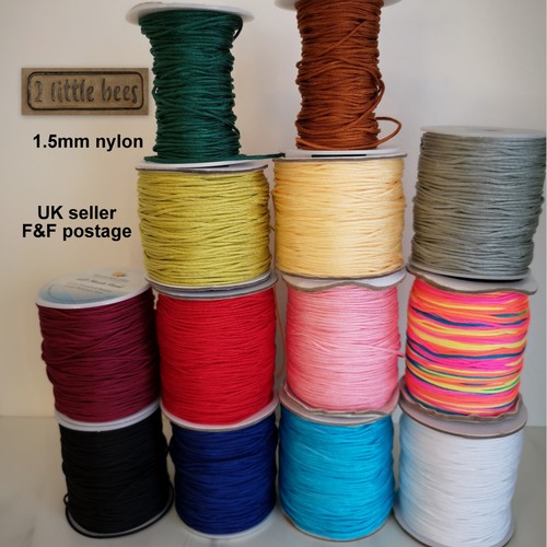 Nylon cord jewellery - cord, 1.5mm