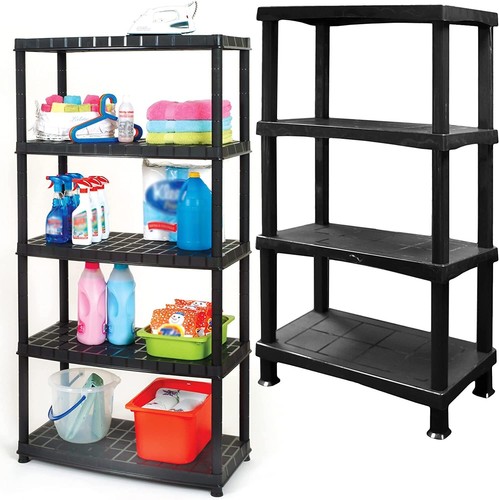 Tier plastic shelving - plastic, unit