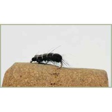 Black Semtex Bugs, Trout Flies, 3 Per Pack, Fish as Czech Nymphs, Size Choice