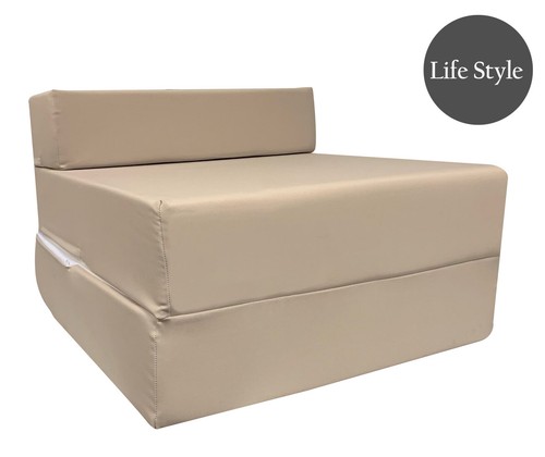 Fold out single chair bed - chair, z