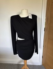 Zara Black  Cut Out Structured