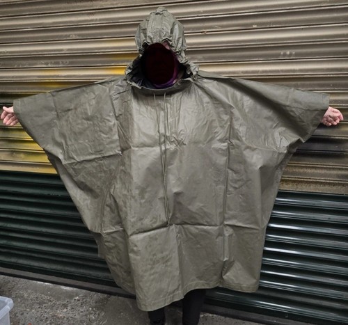 German army poncho - german, waterproof