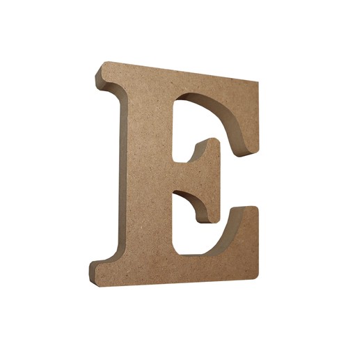 Mdf letter large free - letter, e
