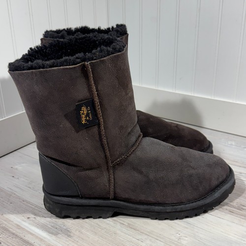 Men sheepskin aqualamb boots - aqualamb,