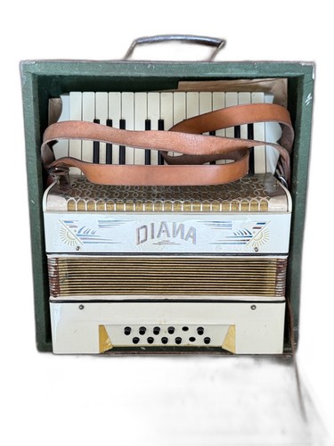 Vintage diana piano - diana, accordion