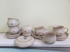 Denby Daybreak Set Of 6 Cups &