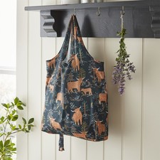 Packable Bag Ulster Weavers Connie the Cow 100% Polyester  Navy