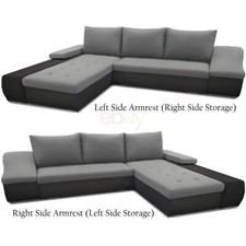 Toronto Faux Leather & Fabric