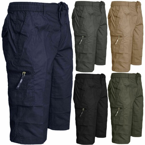 Men plain 4 - 3/4, shorts