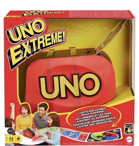 Uno extreme card game - extreme,