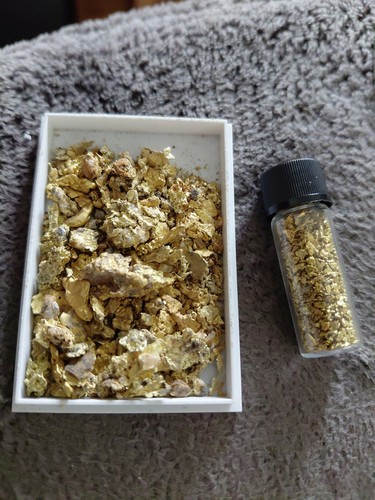 And oz of - and, gold