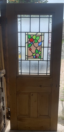 Old original victorian stained - old,