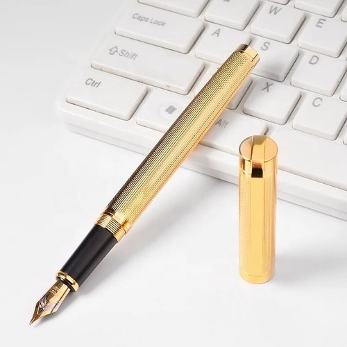 Luxury gold fountain - luxury, pen