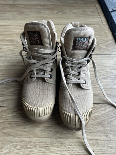 Aigle canvas ankle lace - ankle, up