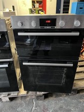 Bosch MHA133BR0B Built-in Double Oven - Stainless Steel Effect