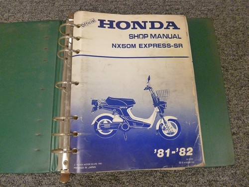 1981 1982 honda nx50m - 1982,