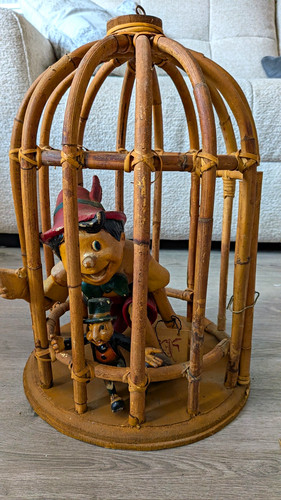 Pinnochio and jimmy cricket - and,