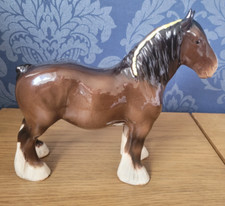 Vintage Beswick Shire Horse