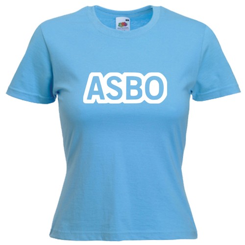 Asbo chav ladies lady fit - ladies,