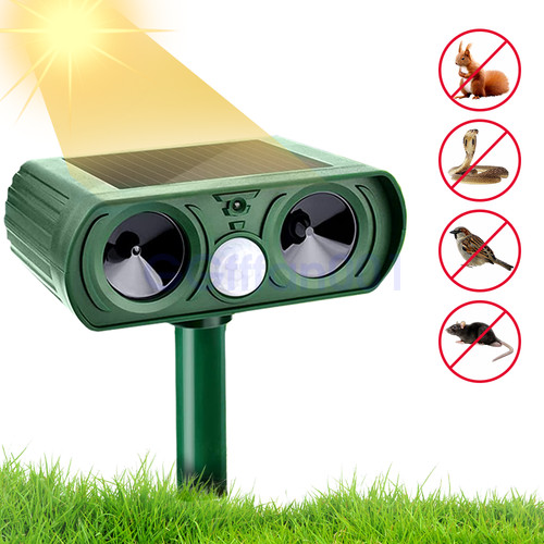 Ultrasonic solar cat dog - ultrasonic,