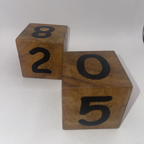 Vintage wooden perpetual - vintage, desk