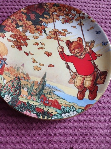 Rupert bear wedgewood plate - bear,
