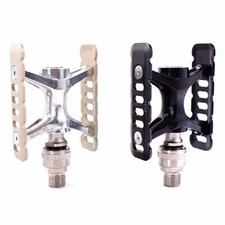 MKS Promenade EZY Folding MTB Urben Commute bike Removable Pedal Black or Titan