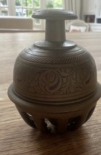 Vintage Brass Claw Bell - Tibetan/Indian Temple Prayer Bell, Elephant Cow Bell