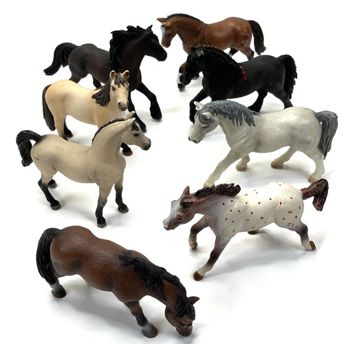 Schleich horse lot horses - schleich,