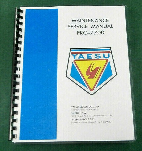 Yaesu frg 7700 - yaesu, frg-7700