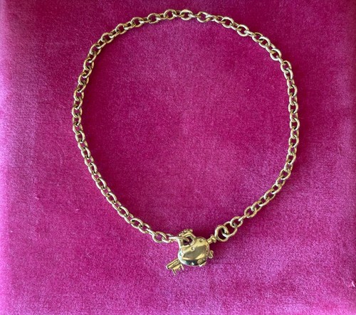 9ct gold unusual heart and