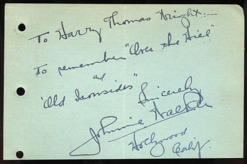 Johnnie walker d1949 - johnnie, signed