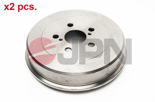 Pcs rear brake drum set - rear,