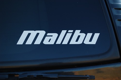 Malibu boats sticker vinyl - boats,