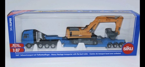Siku 1847 heavy with lowbed - siku,
