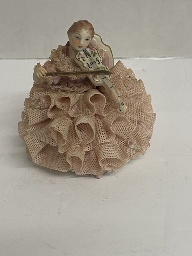 Antique irish dresden lace - irish,