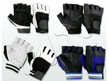 LEATHER GLOVES FITNESS