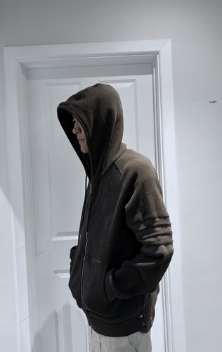 Thom browne grey full zip - grey, logo