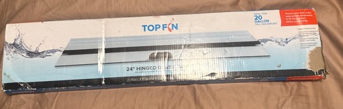 Top fin hinged glass - hinged,