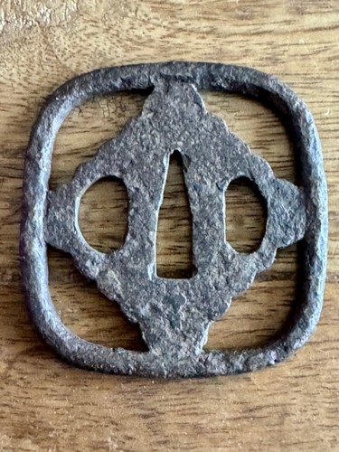 Japanese iron tsuba katana - japanese, (katana