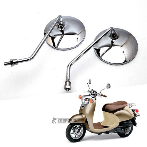 Pair motorcycle side mirrors - side,