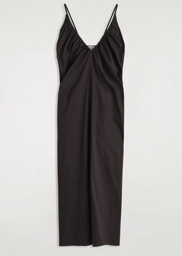 Cos gathered neck maxi - cos,