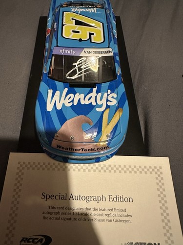 Signed nascar shane - 1,