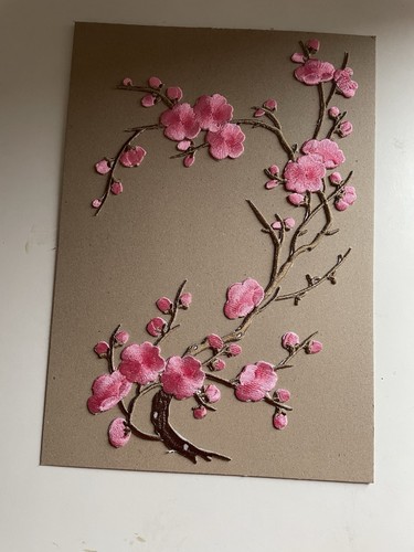Beautiful embroidered plum - beautiful,