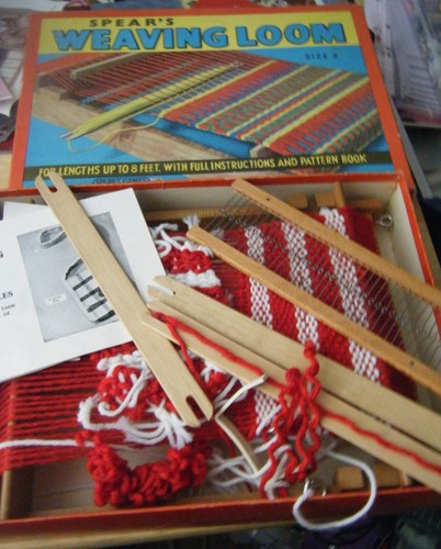 Vintage spears weaving - spears, loom