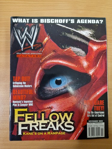 Wwe magazine november 2002 - wwe,